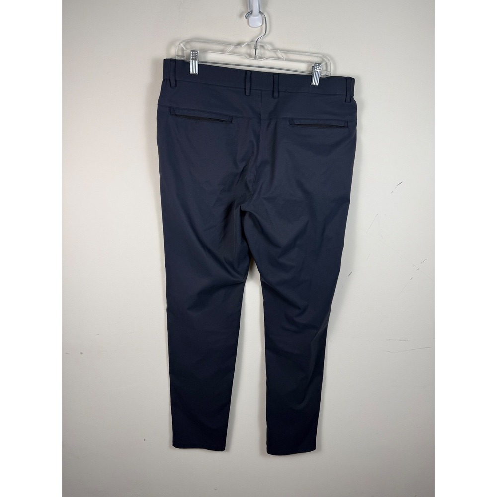Jack Archer Jetsetter Pants Mens 34x33 Deep Blue Tapered Tech Trousers - Picture 2 of 6